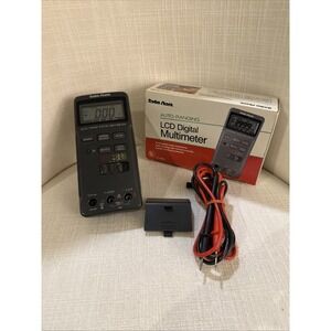 Vintage Radio Shack LCD Digital Multimeter 22-163 Tested Working Clean!